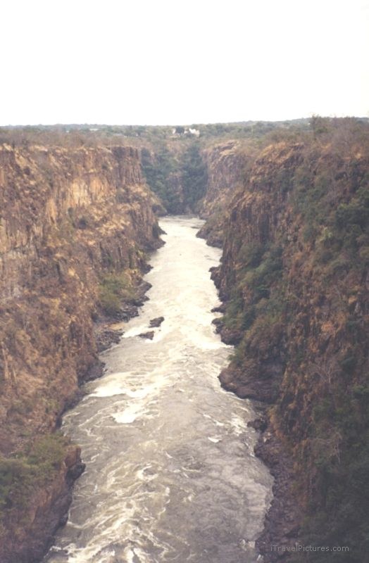 Zambezi River gorge